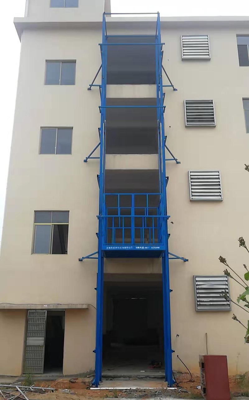 广元室外导轨式升降平台